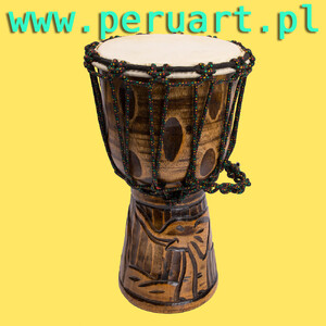 DJEMBE BĘBEN INSTRUMENT 30 cm SŁOŃ