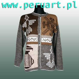 DAMSKI SWETER WEŁNA ALPAKA LA TRADICION 6