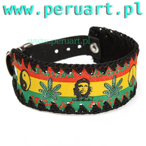 BRANSOLETA Z RYSUNKAMI RASTA STYL CHE GUEVARA 