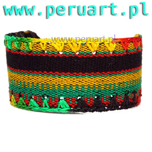 BRANSOLETA RASTA PLECIONA REGGAE